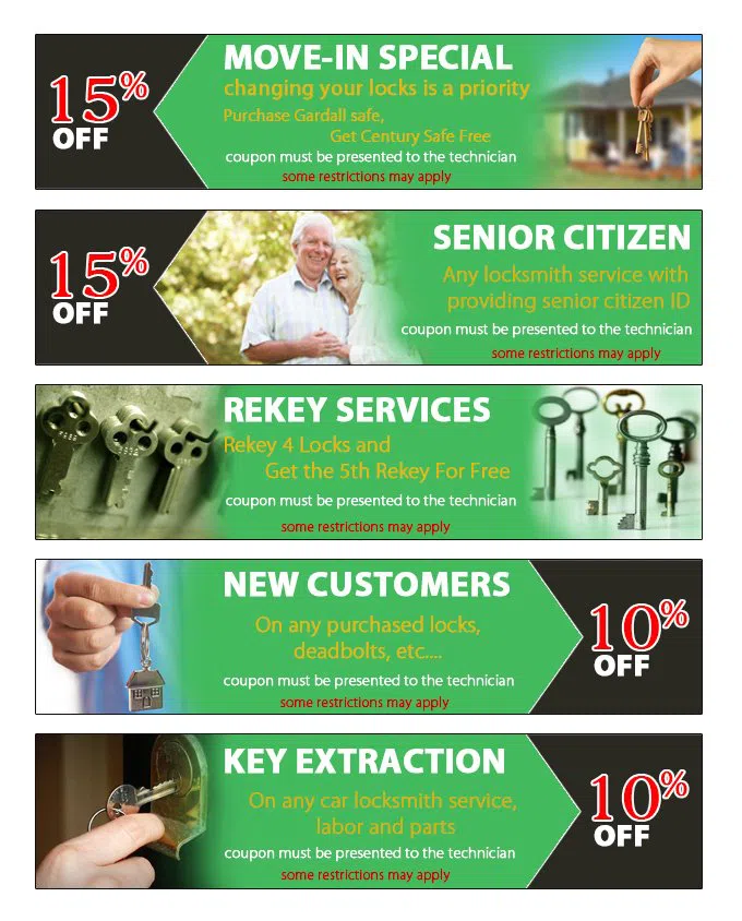 Lock Safe Services New Lenox, IL 815-277-1289 - coupon23-set-five